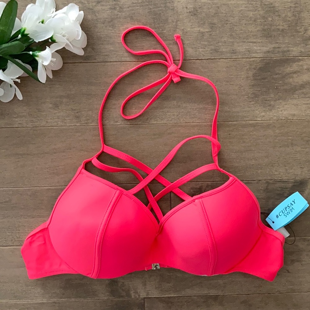 Cupsay Swim Bikini Top XL lightly padded